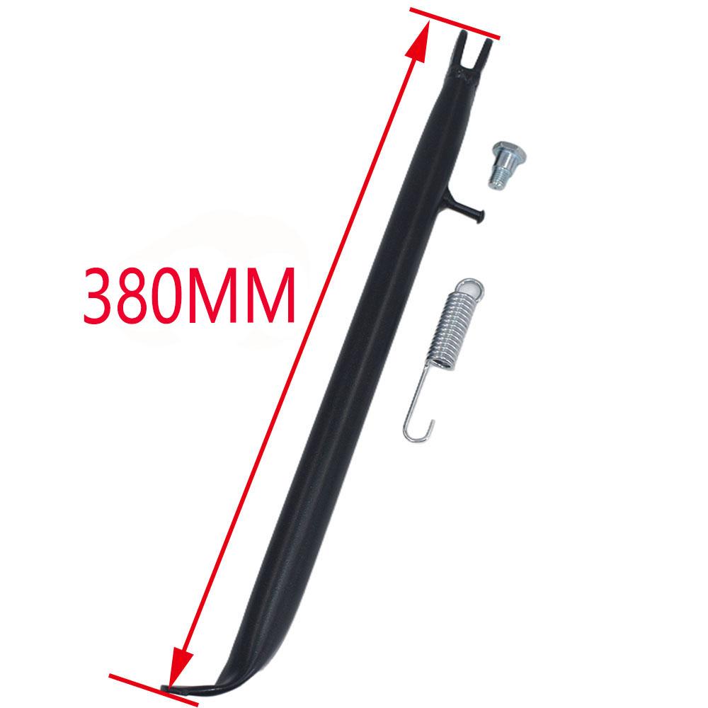 240MM - 420MM Dirt Pit Bike Sidestand with Spring Set 125cc 110cc 140cc for BSE Side Kick Stand for TTR 10 12 14 16 Inch