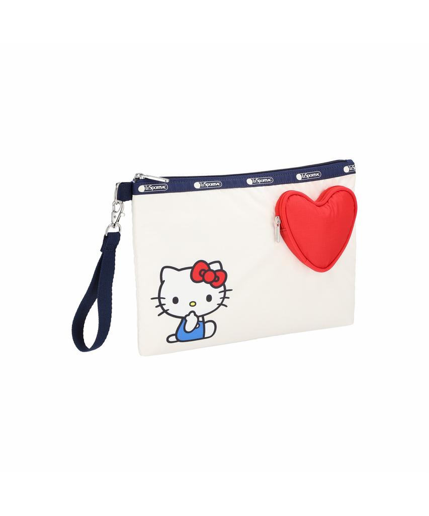 Косметичка Lesportsac Hello Kitty Lots Of Love Heart Pouch [3861.Hf62]