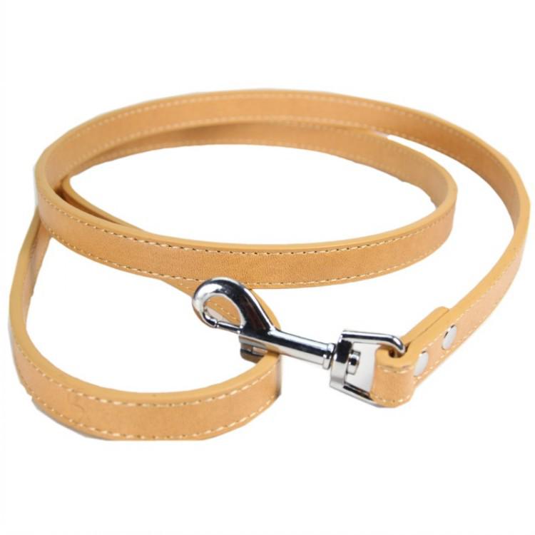 Spot Pet PU Leather Dog Leash and Cat Harness