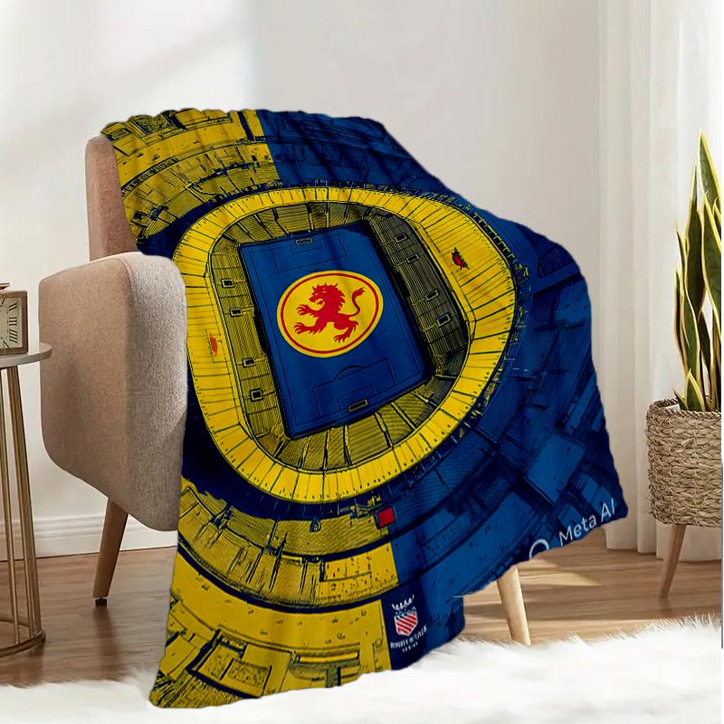 Braunsch-weiger Sports Emblem Blanket Lightweight Ideal Bedding Blanket Perfect for Travel, Camping, Living Rooms, Offices, Sofas, Fan Christmas gift