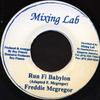 7inch Record FREDDIE MCGREGOR - Run Fi Babylon NONE Mixing Lab 2002 Jamaica Reggae, Ska & Dub Used