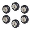 6pcs 3D Printer Parts POM Pulley Wheel 625zz Idler Pulley Gear Passive Round Wheel Compatible with Creality Ender 3 CR