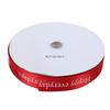 Printing Satin Ribbon Personalized Christmas Xmas Ribbons for Holiday Gifts DecorationsRed