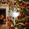 DIY Xmas Tree Hanging Ornament Plastic Christmas Tree Ornaments  Holiday Party Supplies