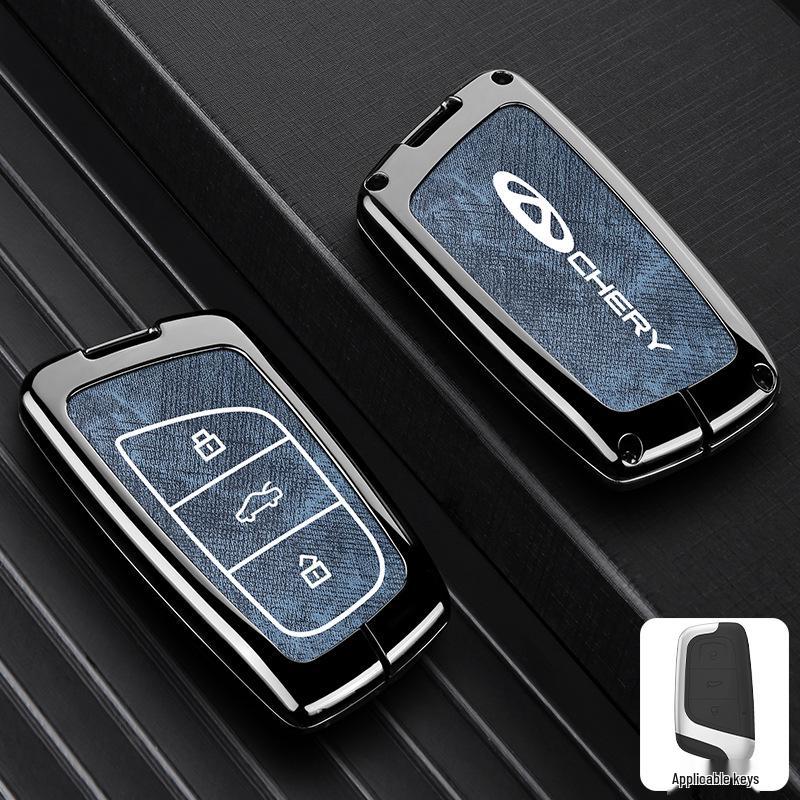 Чехлы-брелоки из цинкового сплава для Chery, Tiggo 8, 7 Plus - Полное покрытие, 5-кратная защита от падений