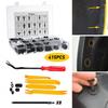 415PCS Bumper Car Clips Retainer Plastic Rivets Push Retainer Fasteners Kit