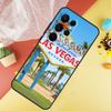 Чехол-книжка Las Vegas Sign Rome для Samsung Galaxy S24 Ultra S22 S20 S21 FE S8 S9 S10 Note 20 10 Plus S23 Ultra