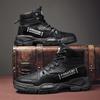 2024 Новые рабочие ботинки мужские удобные ботинки пустыни ретро повседневные высокие туфли для мужчин с круглым носком нескользящие походные ботинки Botas Hombre