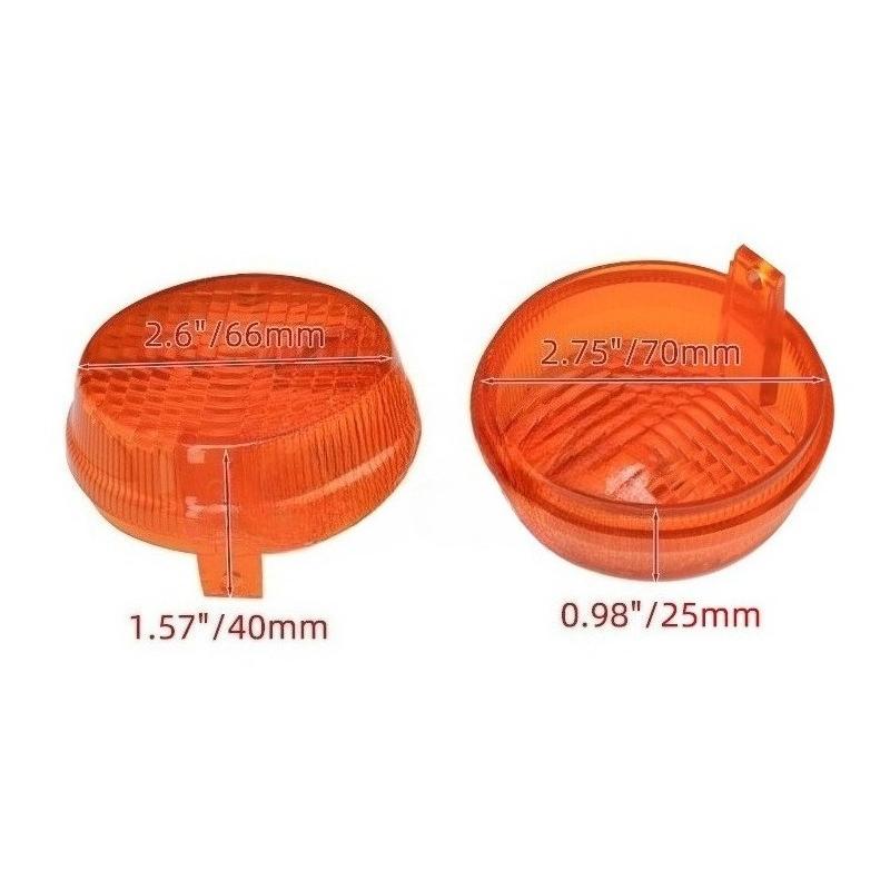 Motorcycle turn signal housing suitable for Honda Sadow VT750 VT400 VT1100 VT 750 400 1100 front back signal lamp housing