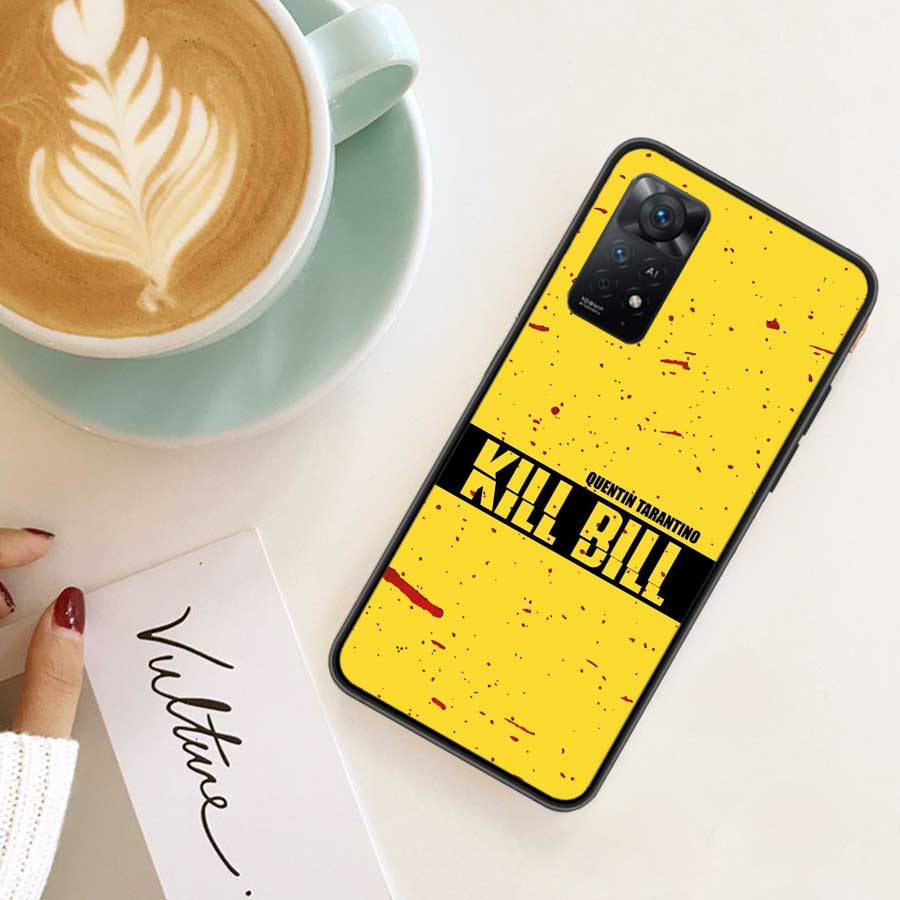 Чехол для телефона Kill Bill для Redmi 13C 14C Note 13 14 Pro 5G Plus 12 12C 10 10A 10C 9 9A 9C 9T 8 8A K70 Pro Xiaomi Чехол Силиконовый Так