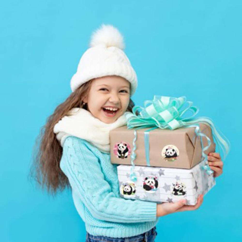 Non-toxic Student Work Stationery Seal Lable Art Paper Roll Up and Pack Stickers Student