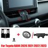 Специально для Toyota RAV4 2020 2021 2022 2023 Автомобильный держатель для телефона Фиксированный кронштейн Основание Магнитные держатели Складной Мини-держатель Гравитационный