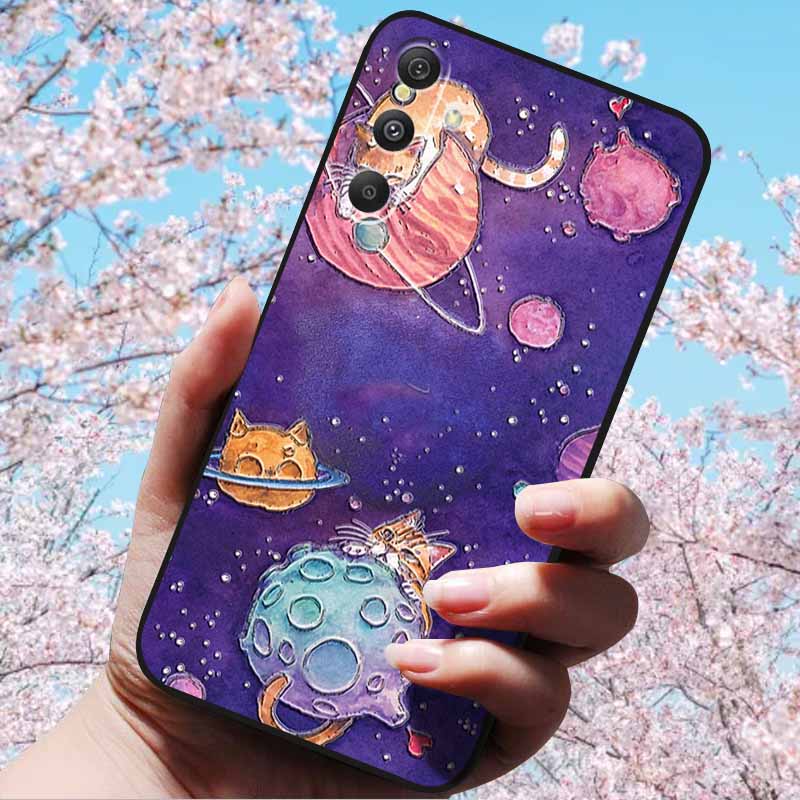 Для Samsung Galaxy A16 5G 4G Чехлы 3D Рельефные Мягкий Силиконовый Чехол Ретро Тисненый для Galaxy S24 FE Plus S 24 Телефон 3D Мягкие Чехлы