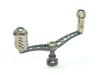 Катушка LIVRE Wing 100 с ручкой Fino для Daiwa (Gunmetallic P + Titanium G)