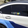 Новые виниловые наклейки на автомобиль SKULL Наклейки на весь кузов ПВХ клейкая наклейка Модные Черно-белые Лазерные