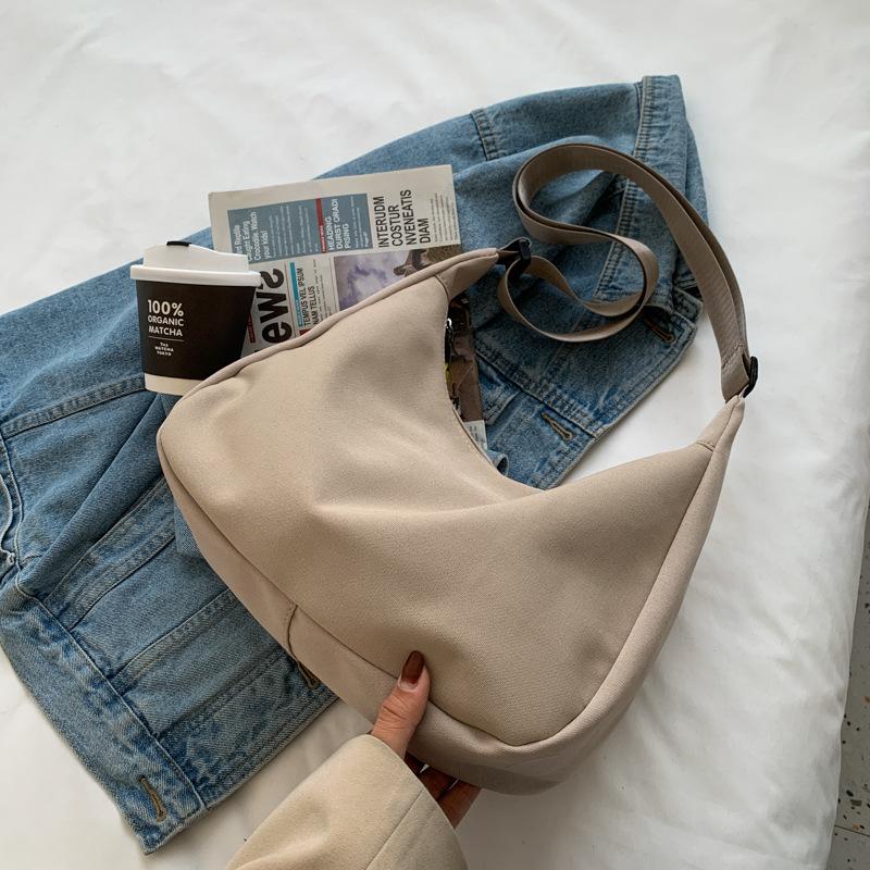 Холщовая сумка женская летняя 2024 новая модная широкополосная сумка через плечо текстура ниша ins high-end большая сумка