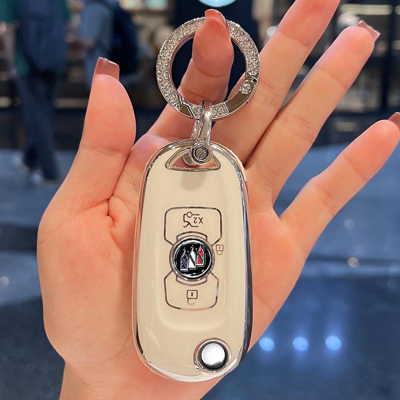 Женский чехол для ключа автомобиля для Buick: Excelle, Regal, Verano, LaCrosse, Envision S