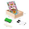 Food Feeding Simulation Feeding Game Role Play Wooden Feeding Toy Pretend Food Set  Kids Gift