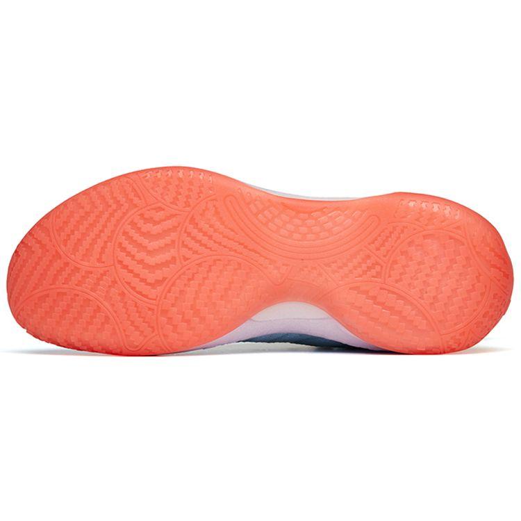 Anta Cement Bubble 2.0 Non-Slip Low-Top Basketball Shoes Men Sneakers White Blue Jelly-Blue 112221610-5