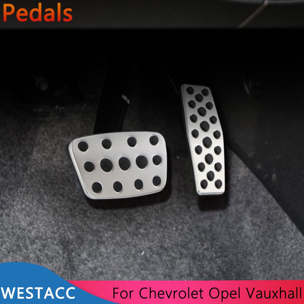 Автомобильный чехол на педаль тормоза газа для Chevrolet Trax Equinox Cruze Malibu для Opel Mokka Vauxhall Astra JH GTC