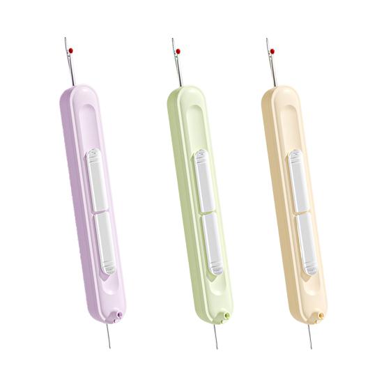 Нитевдеватель выдвижной 2-в-1 нитевдеватель и устройство для удаления швов автоматический инструмент для заправки нити для ручного шитья вязания вышивки