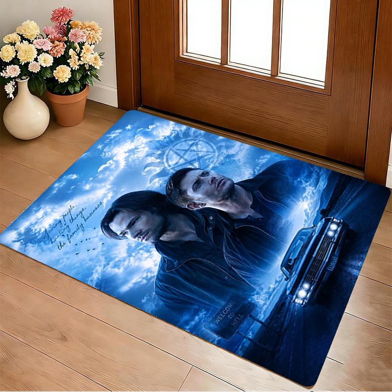 Supernatural Journey Living Room Nonslip Area Rug Soft Carpet For Bedroom Game Playroom Sofa Office Home Decor Doormat Christmas Gift C92287