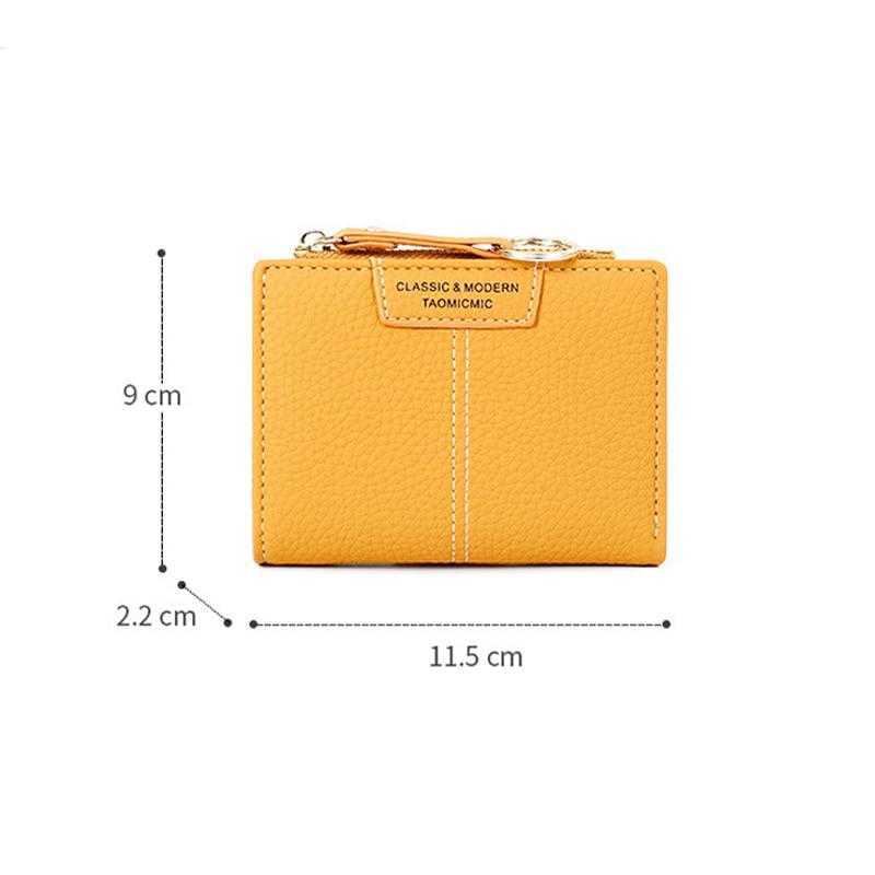 Женский складной кошелёк из искусственной кожи