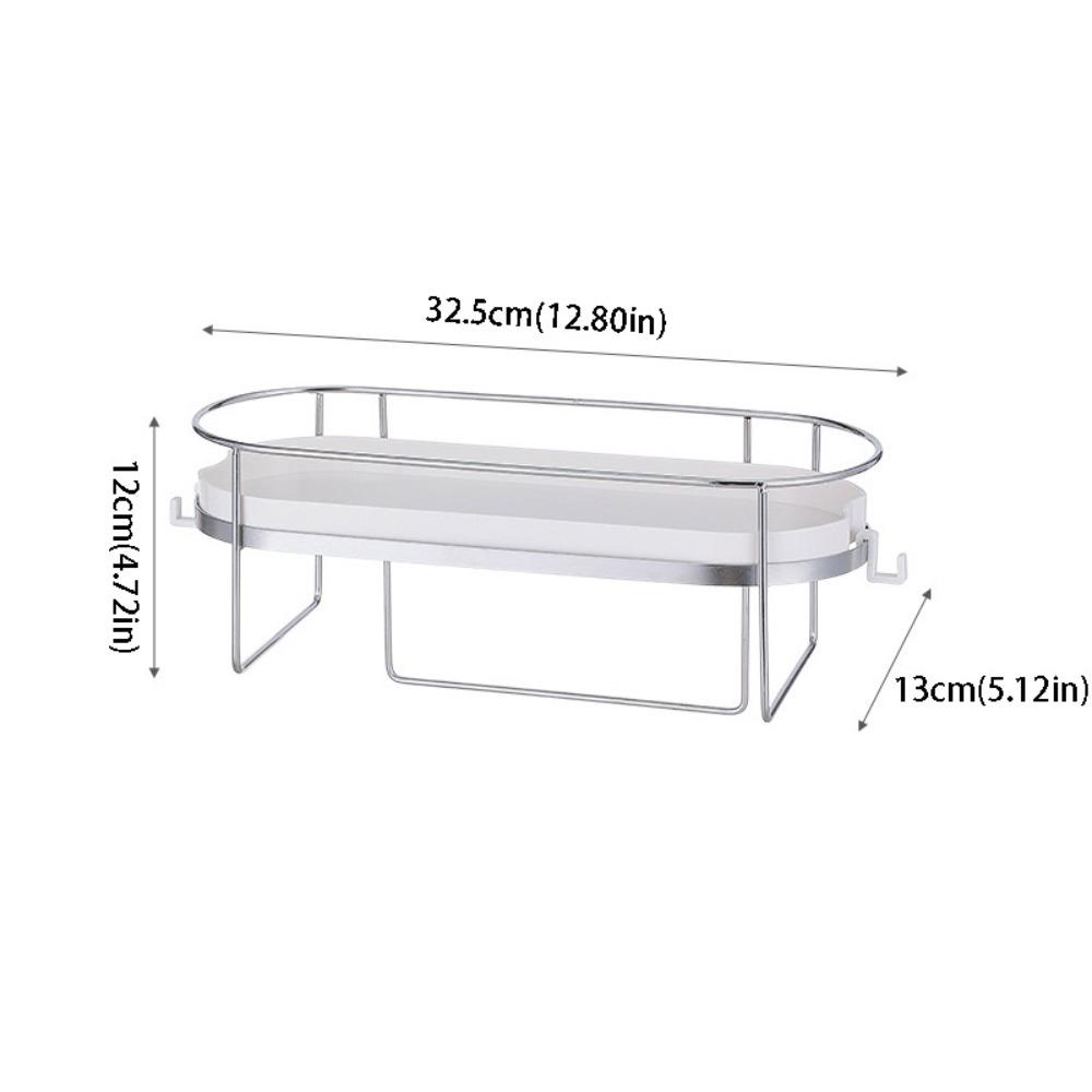 Stainless Steel Storage Rack Multifunctional Bathroom Shelf Toilet Rack Bathroom Storage