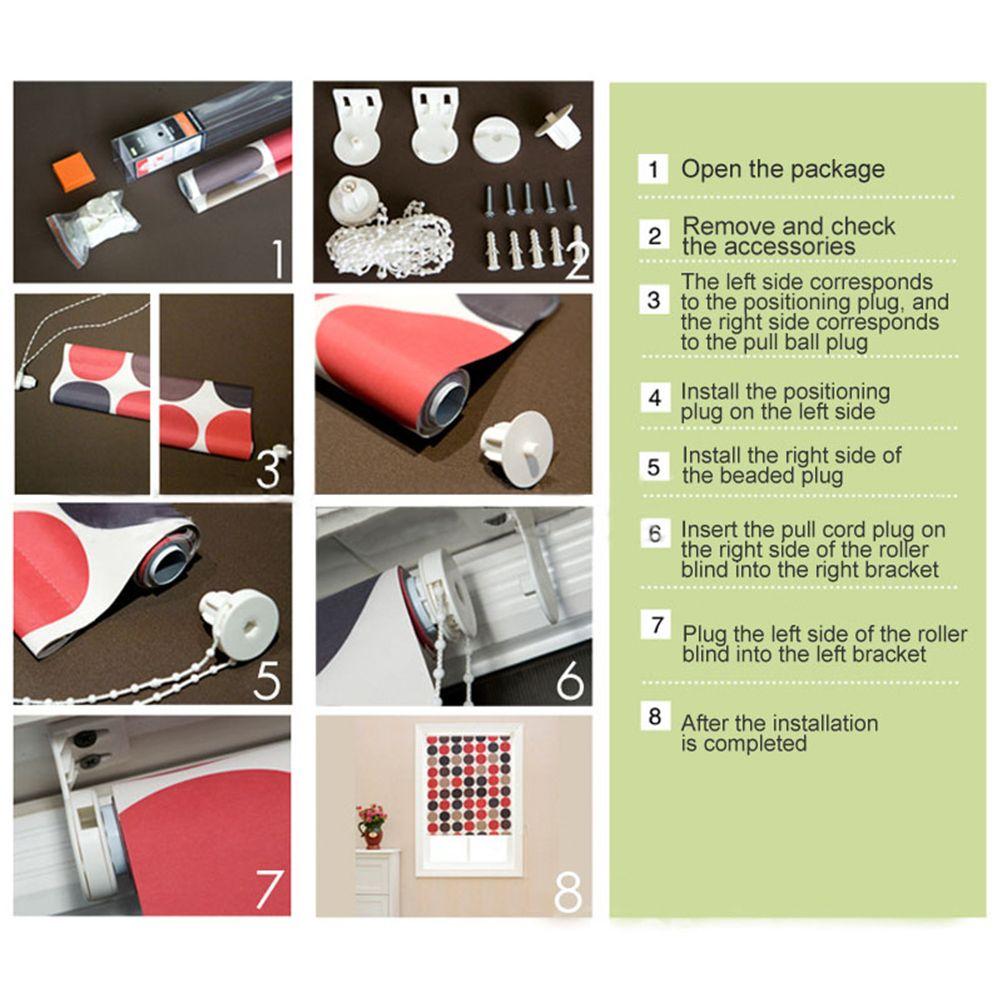 Новый 25 мм Домашний Инструмент Комплект для Ремонта Роликовых Штор Запчасти для Трубчатых Штор Клипсы Аксессуары