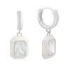 Silver Earrings with Cubic Zirconias, Emallu (2185901)