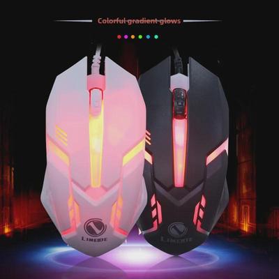 Limei S1 Бесшумная игровая USB-мышь с подсветкой для киберспорта