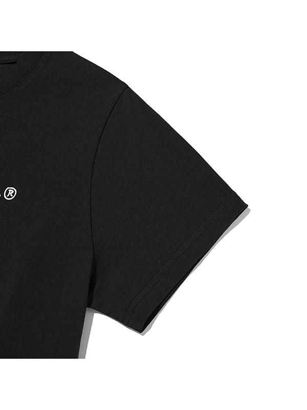 KIRSH Uni Hand-Drawn Logo Wording T-Shirt [Black]