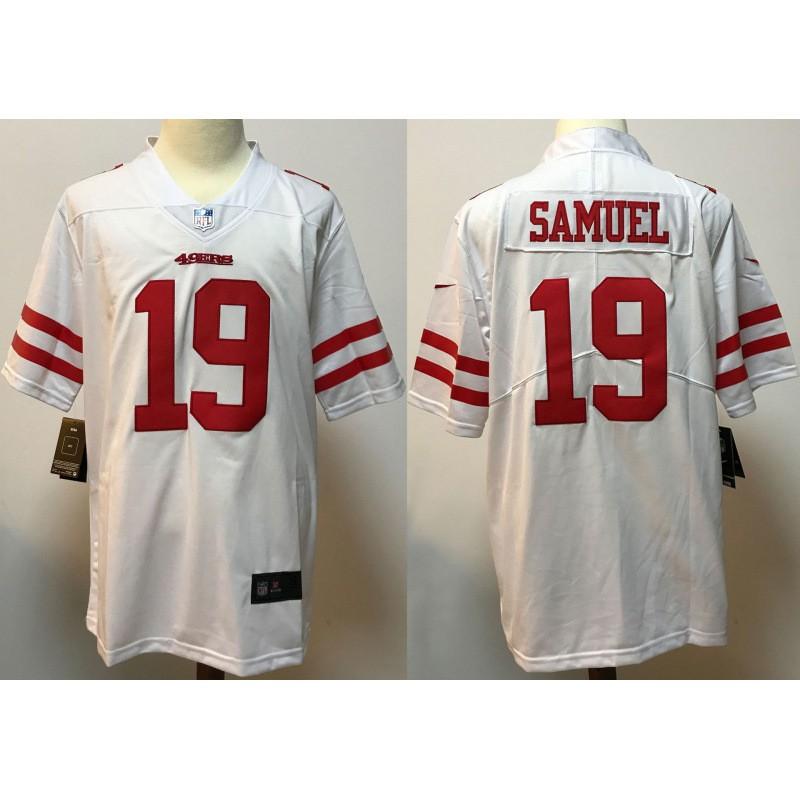 2026 NFL Short Sleeve Jersey San Francisco 49ers Embroidered Football