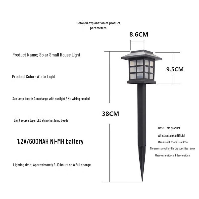 Солнечная светодиодная садовая лампа Shufujia для улицы