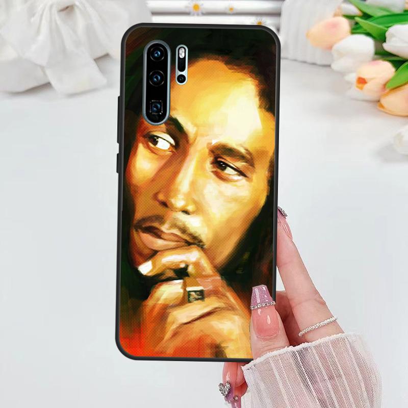 Reggae Singer Bob Marleys Case For Huawei Nova Y90 Y70 Y61 Y60 5T Nova 9 10 SE 3i 7i 8i 11i P40 P30 Lite P60 Pro Case