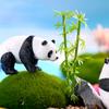 4 шт. Фигурка панды, милые украшения, аксессуары для животных, ландшафтное моделирование, миниатюры, подарок для микросада