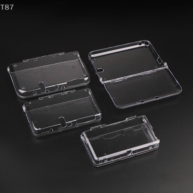 Для 2DS 3DS 3DSLL NEW 3DSLL NEW 3DS Прозрачный разъемный корпус Прозрачная защитная крышка Чехол Пленка для экрана Защитное стекло для ЖК-экрана