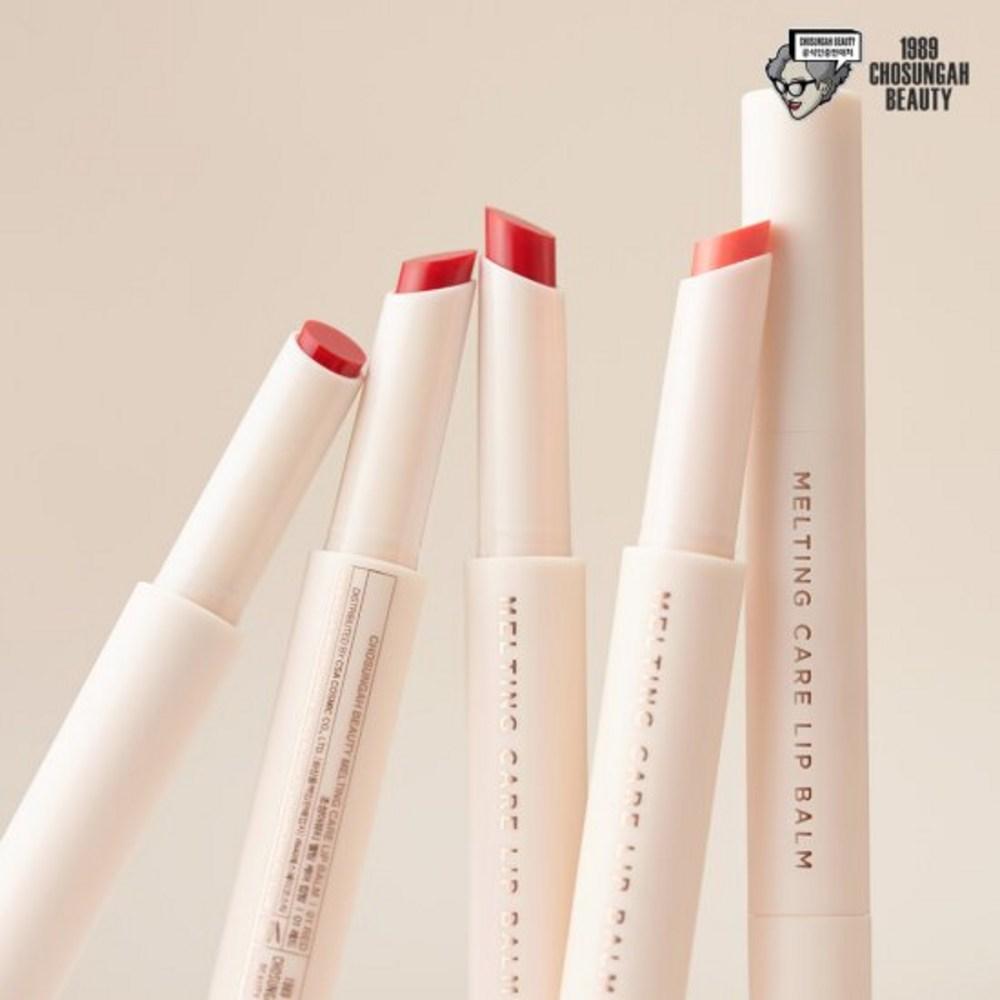 [Увлажняющий цвет] Бальзам для губ Chosungah Melting Care 1+1, 1,8 г, 1 шт.