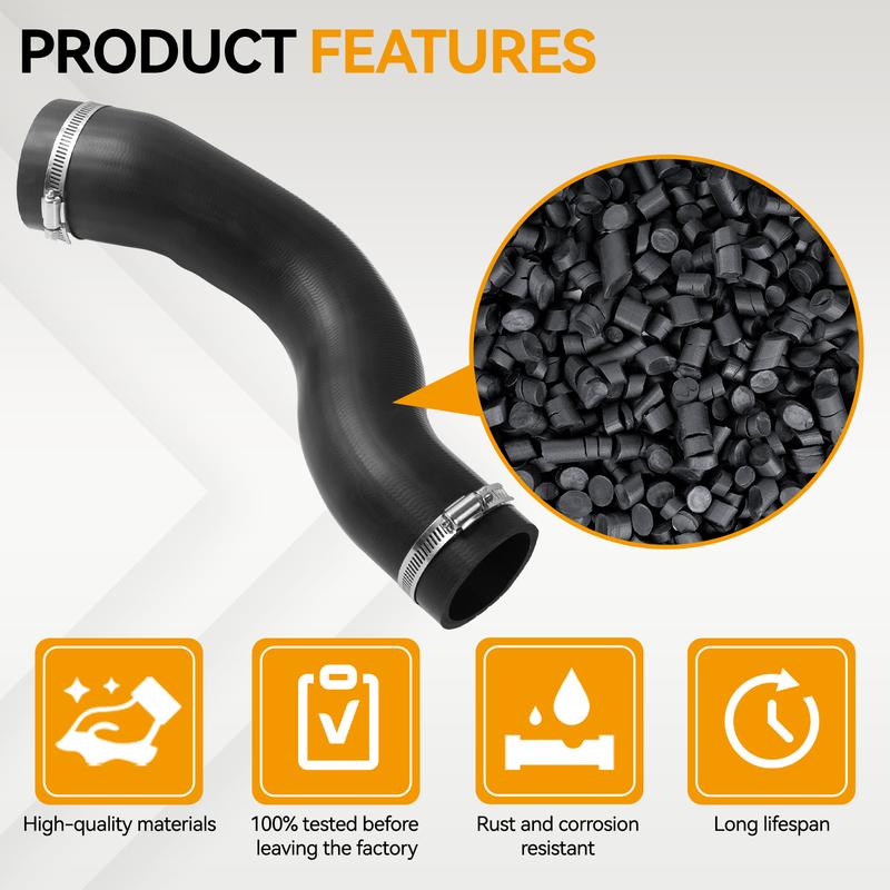 High Performance Turbocharger Air Intake Hose Pipe For Mitsubishi L200 Triton 2.4 DI-D 4WD 2014- Replacement 14099W000P
