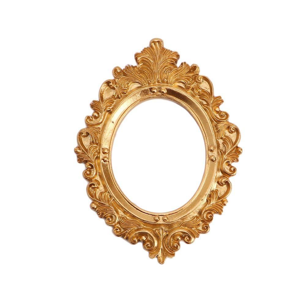 Сделай сам золотая фоторамка настенная смоляная европейская деревянная рамка европейский стиль ручная работа витрина украшения ювелирный декор