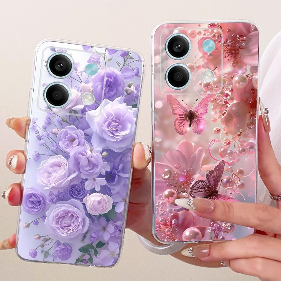Для Xiaomi Redmi Note 13 4G Чехол Крутой Тигр Лошадь Мягкий Силикон ТПУ Чехол для Телефона Для Redmi Note 13 Note13 4G 5G Задняя Крышка
