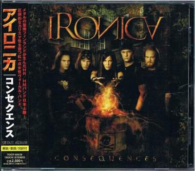 CD IRONICA - Consequence TOCP66838 EMI 2008 Япония ОбиРок Б/У