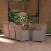 Day and Night - Day and Night Garden Dining Set 9 Pieces Brown Synthetic Rattan