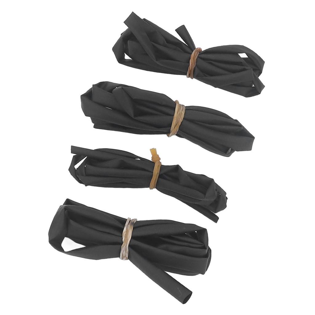 Комплект из 4 термоусадочных трубок с клеем, электрический ассортимент 3 мм, 4 мм, 5 мм, 6 мм, 1 метр