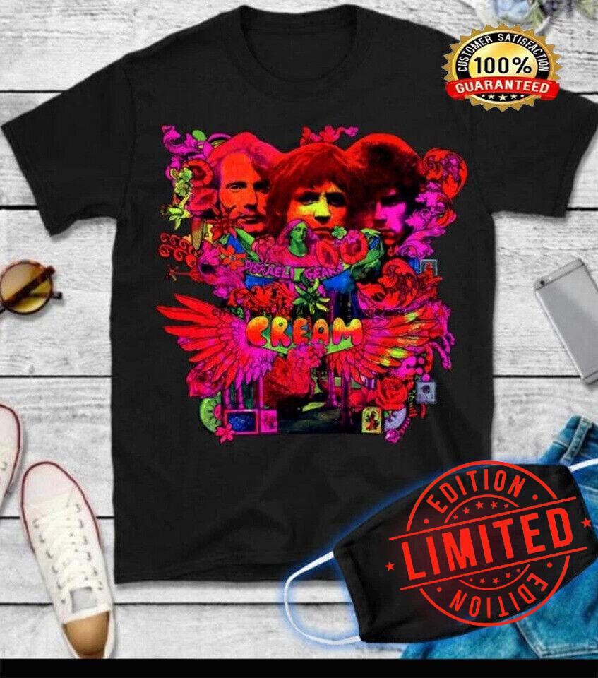 Ginger Baker Cream Disraeli Gears Eric Clapton Vintage T Shirt S-4XL VD237 Unisex T-Shirt