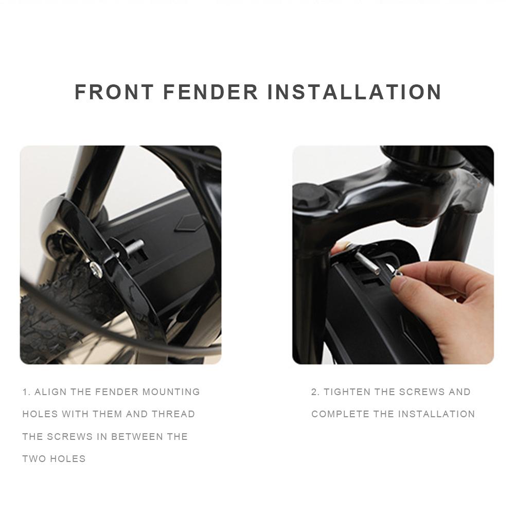 Велосипедное крыло, расширенное, удлиненное, защита от брызг, регулируемая защита колеса с задним фонарем, MTB, велосипедное крыло, аксессуары для велосипеда