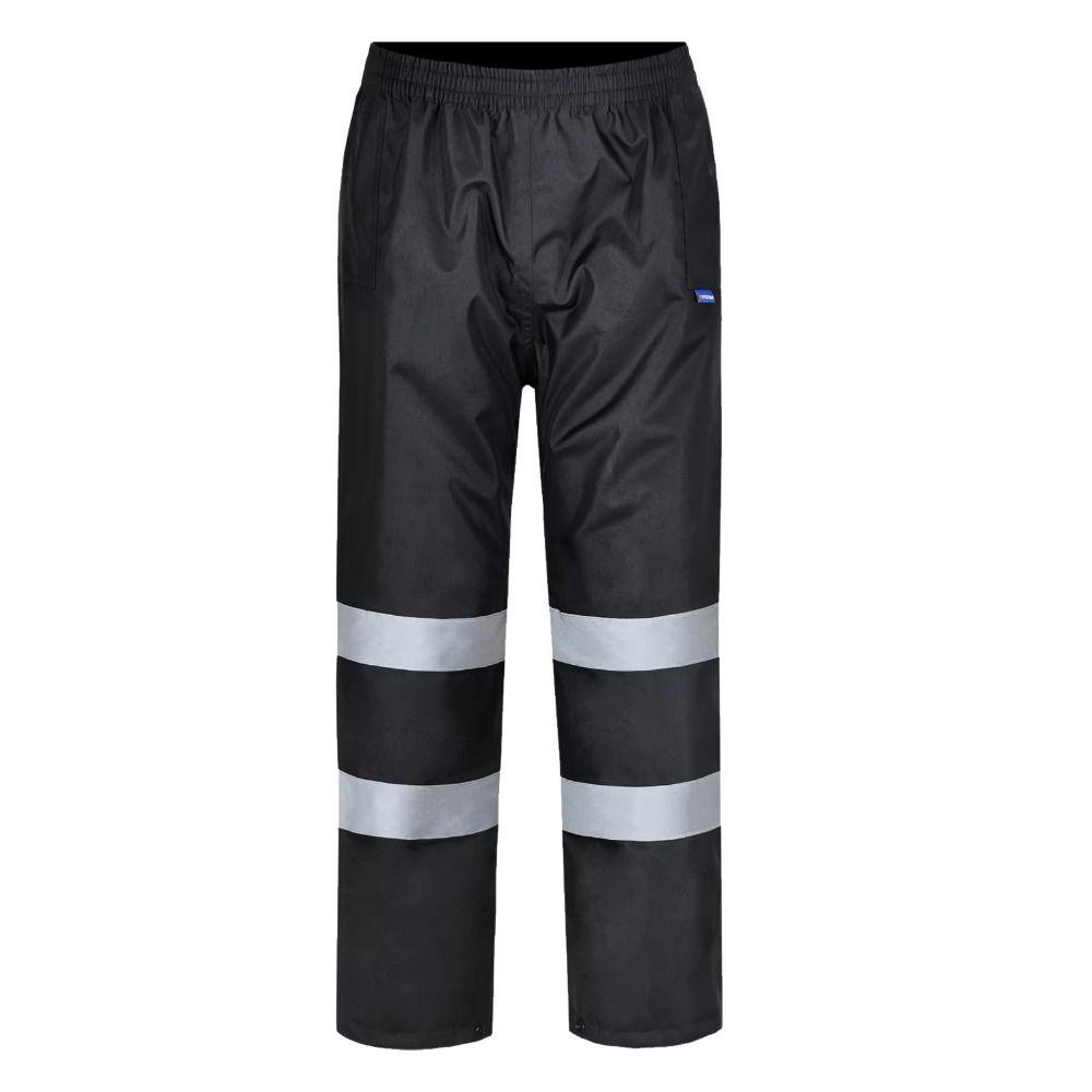 Oxford Reflective Rain Pants Double-layer Men's Cargo Pant Rain Hiking Trousers Riding Equipment