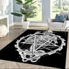 Satanic Symbolism Artwork Floor Mats for Living Room, Bedroom and Room Decoration Are Suitable for Gifts.