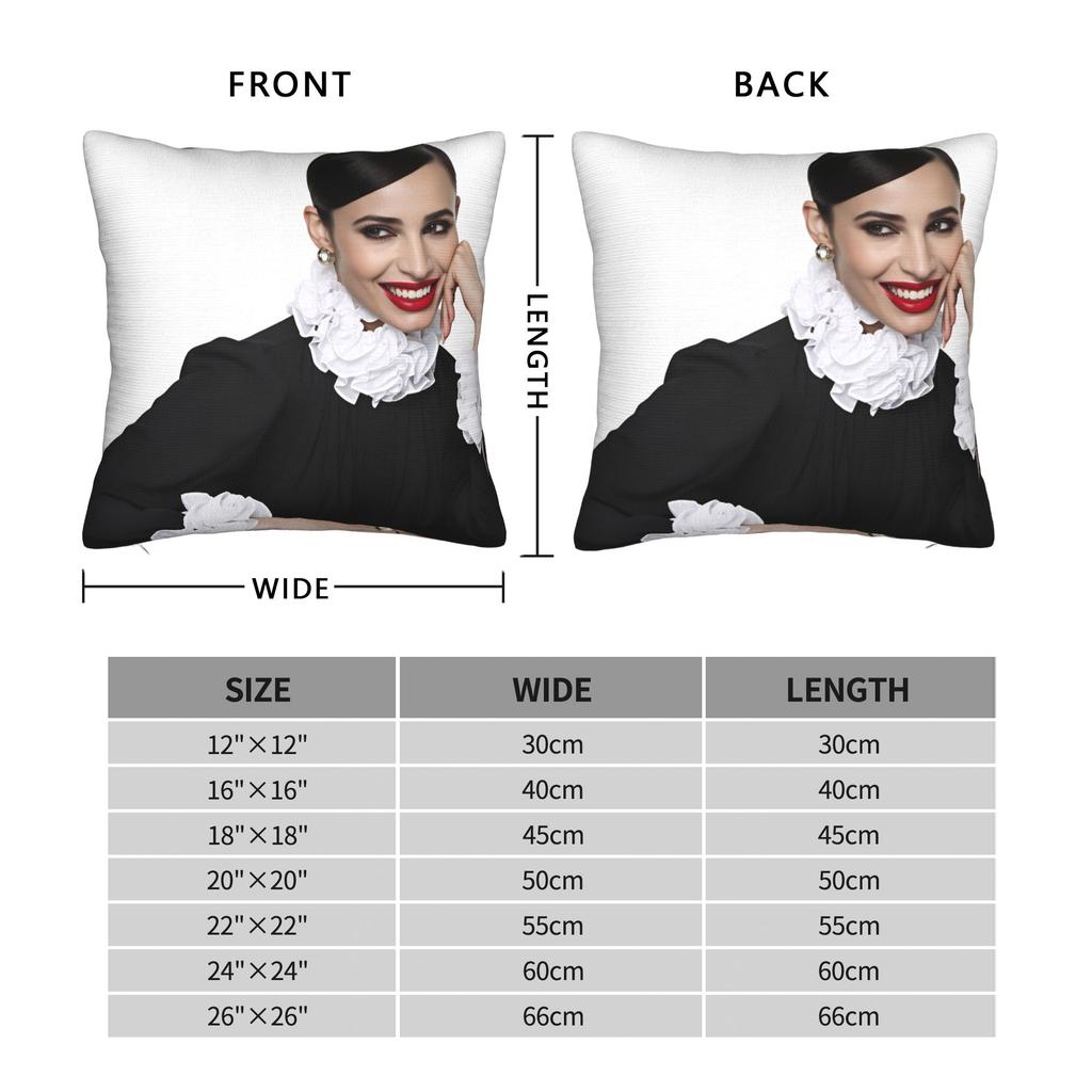 Pillow Case S-Sofia C-Carson Square Pillow Cover For Sofa Couch Bed Living Room Fashion Pillowcases