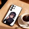 Чехол для телефона Shizuku H-Hunter Murasaki для Samsung S25,24,23,22,30,21,10,9,Ultra,Plus,Lite,FE Мягкий черный чехол